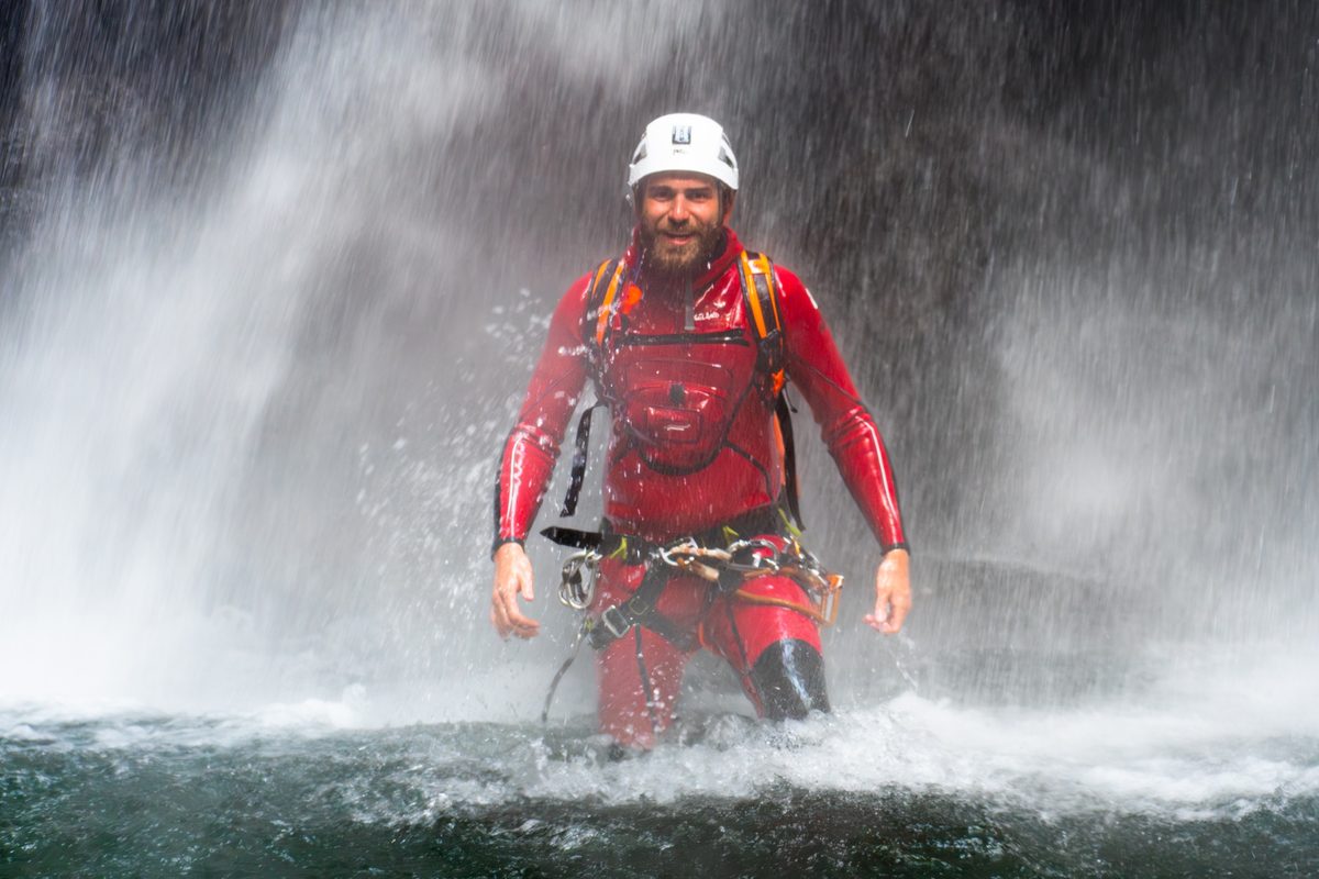 Pontirone Wasserfall Action